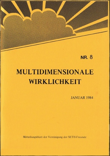 Multidimensionale Wirklichkeit Nr08 Januar 1984