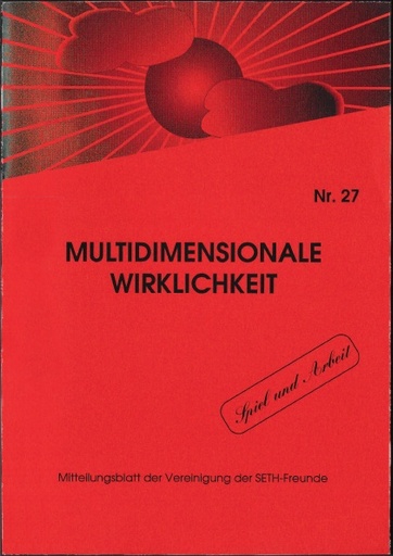 Multidimensionale Wirklichkeit Nr27 Oktober 1990