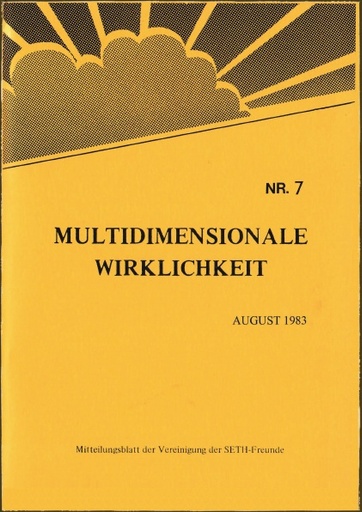 Multidimensionale Wirklichkeit Nr07 August 1982