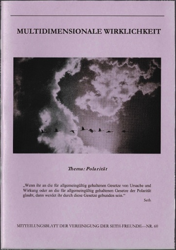 Multidimensionale Wirklichkeit Nr60 Januar 2005
